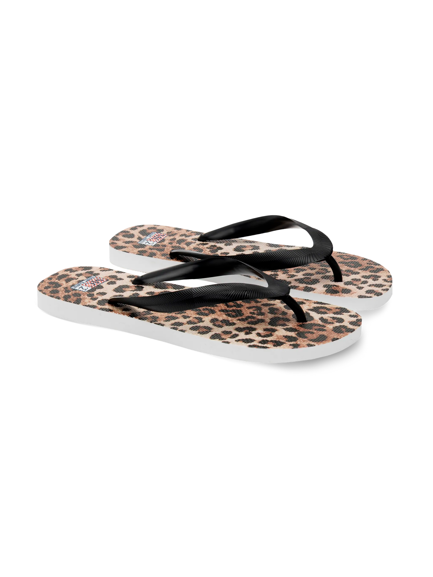 Alma Flip-Flops mit Animalier-Print