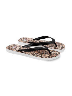 Alma Flip-Flops mit Animalier-Print
