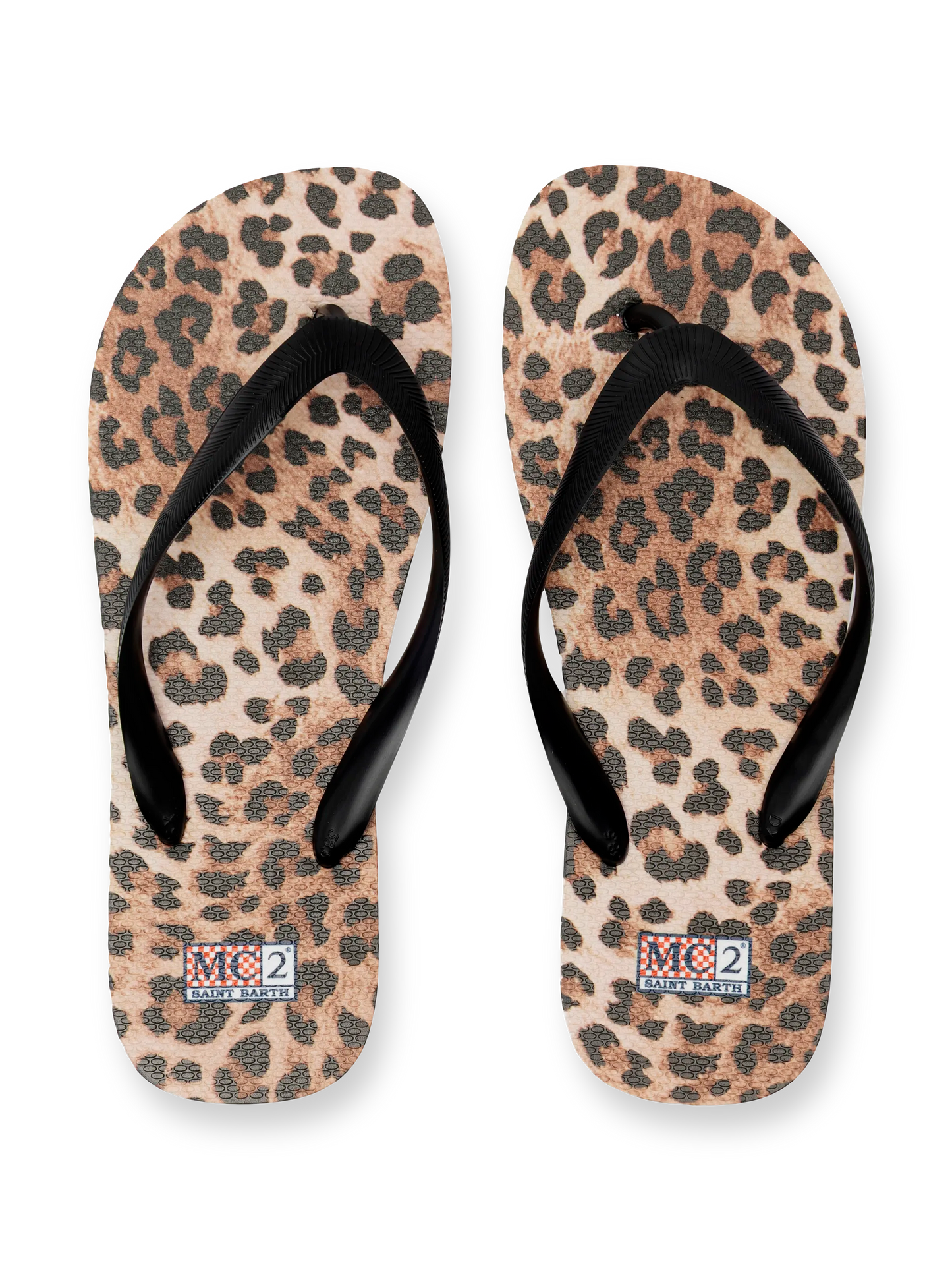 Alma Flip-Flops mit Animalier-Print