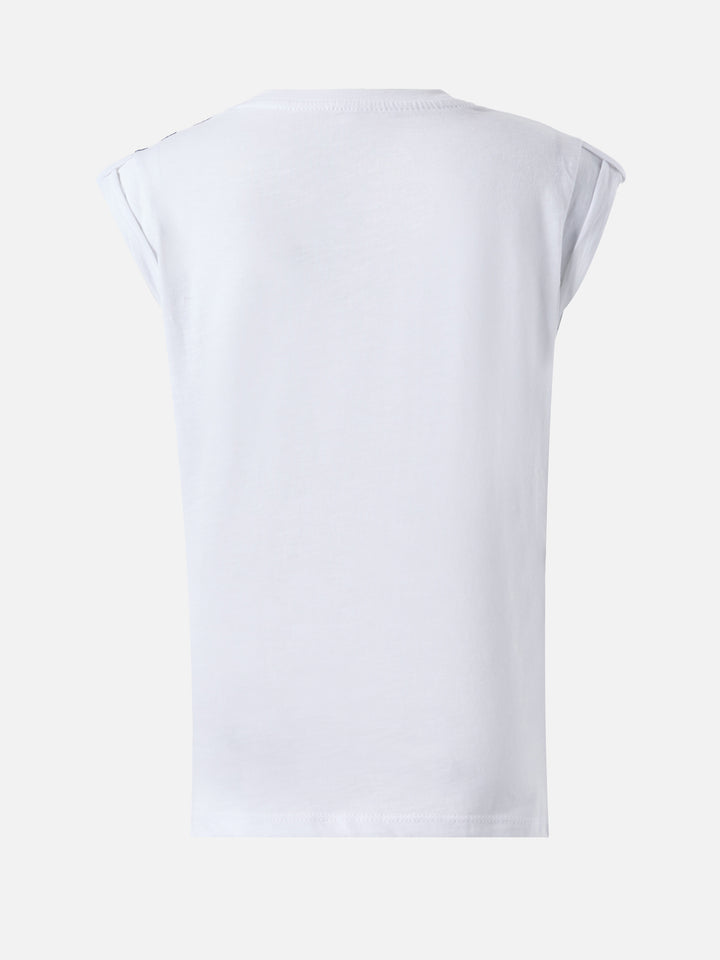 T-shirt in cotone Amelie con stampa orsetti