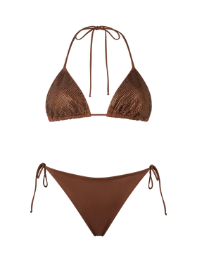 Woman triangle bikini Annabelle Virgo with rhinestones