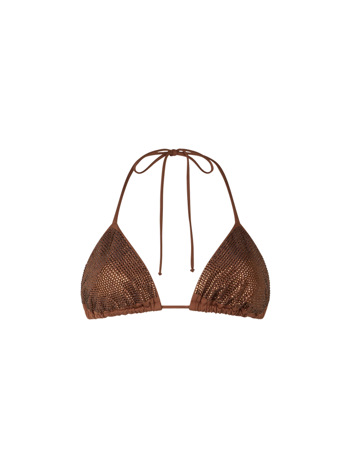 Damen-Triangel-Badeanzug Annabelle mit Strasssteinen