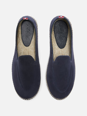 Espadrillas Armand in suede blu navy