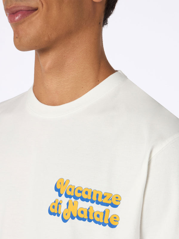 Man heavy cotton t-shirt Arnott with Vacanze di Natale locandina | VACANZE DI NATALE SPECIAL EDITION