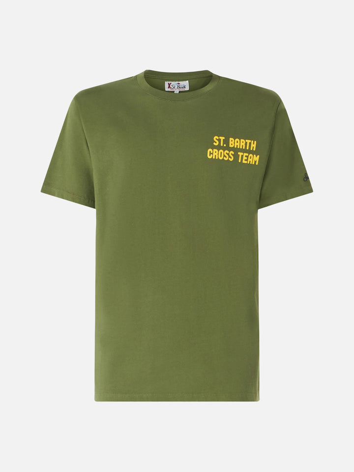 Grünes Herren-T-Shirt mit Snoopy-Aufdruck | PEANUTS™ SONDEREDITION