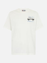 Man heavy cotton t-shirt Arnott with Save my Panda 4x4 embroidery | FIAT PANDA SPECIAL EDITION