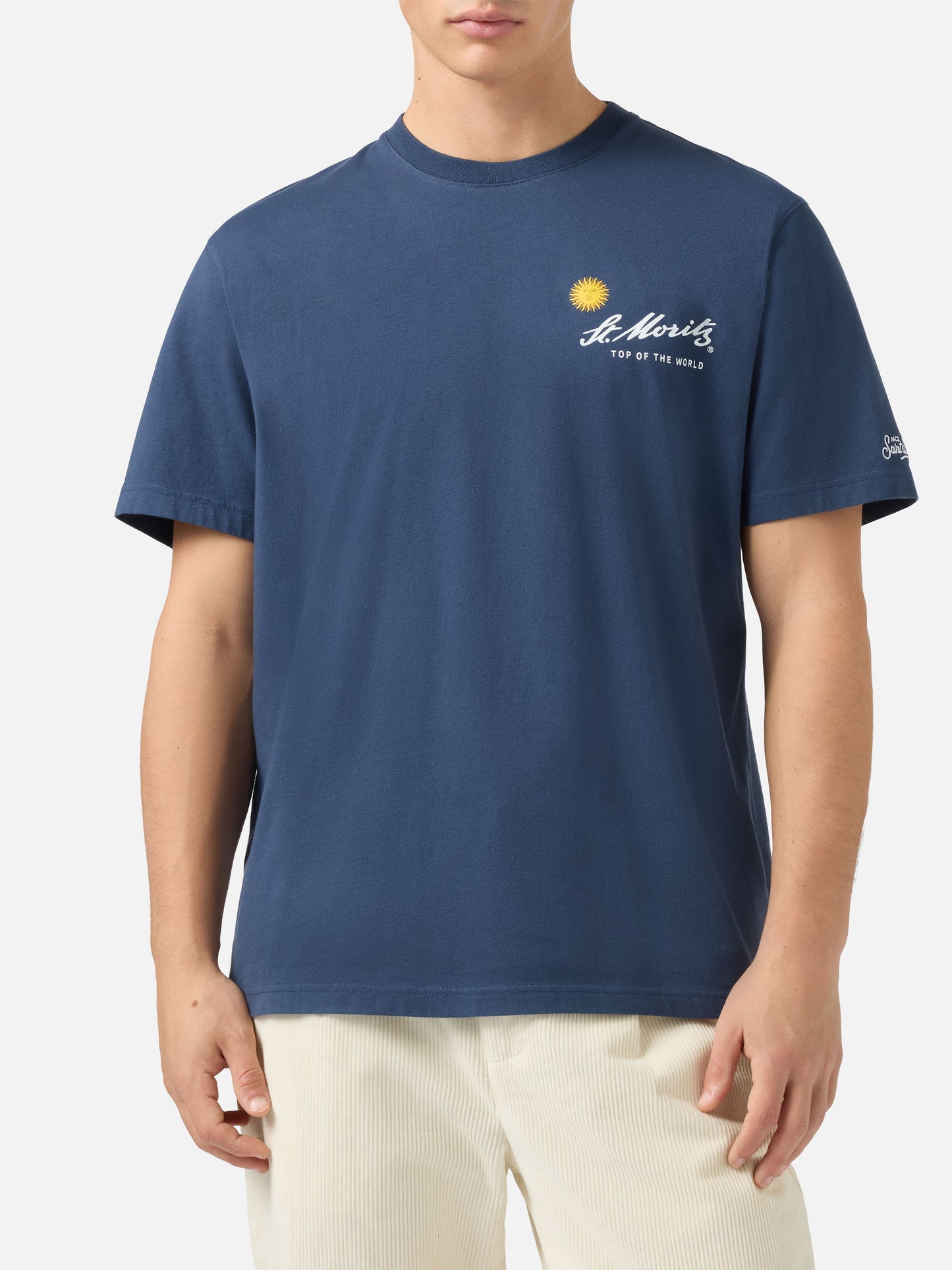 Winter-Baumwoll-T-Shirt Arnott mit St. Moritz-Print | ST. MORITZ TOP OF THE WORLD SPECIAL EDITION