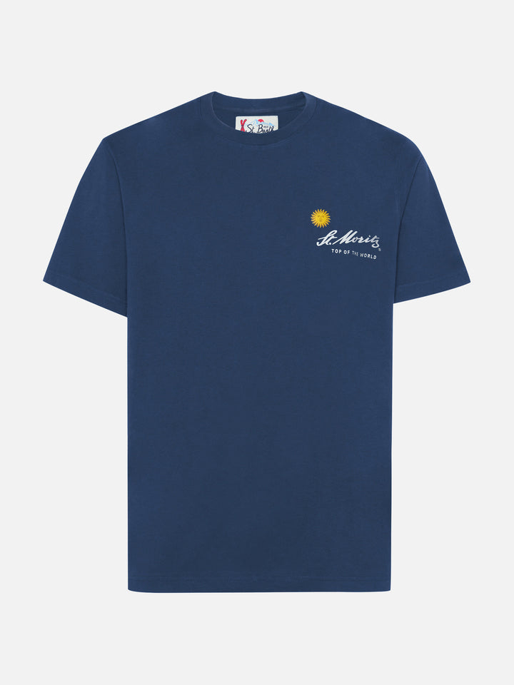 T-shirt Arnott in cotone invernale con stampa St. Moritz | ST. MORITZ TOP OF THE WORLD SPECIAL EDITION