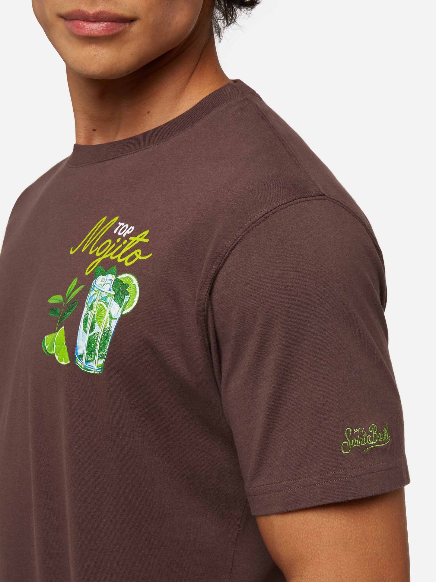 Winter-Baumwoll-T-Shirt Arnott mit Mojito-Print