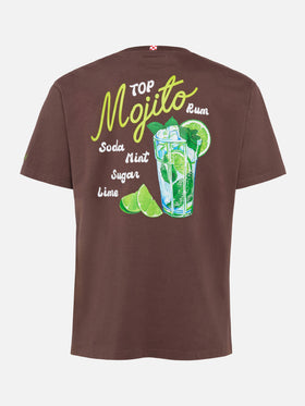 Winter-Baumwoll-T-Shirt Arnott mit Mojito-Print