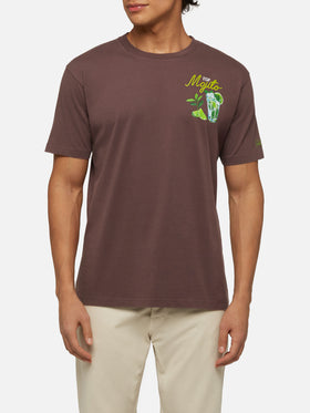 Winter-Baumwoll-T-Shirt Arnott mit Mojito-Print