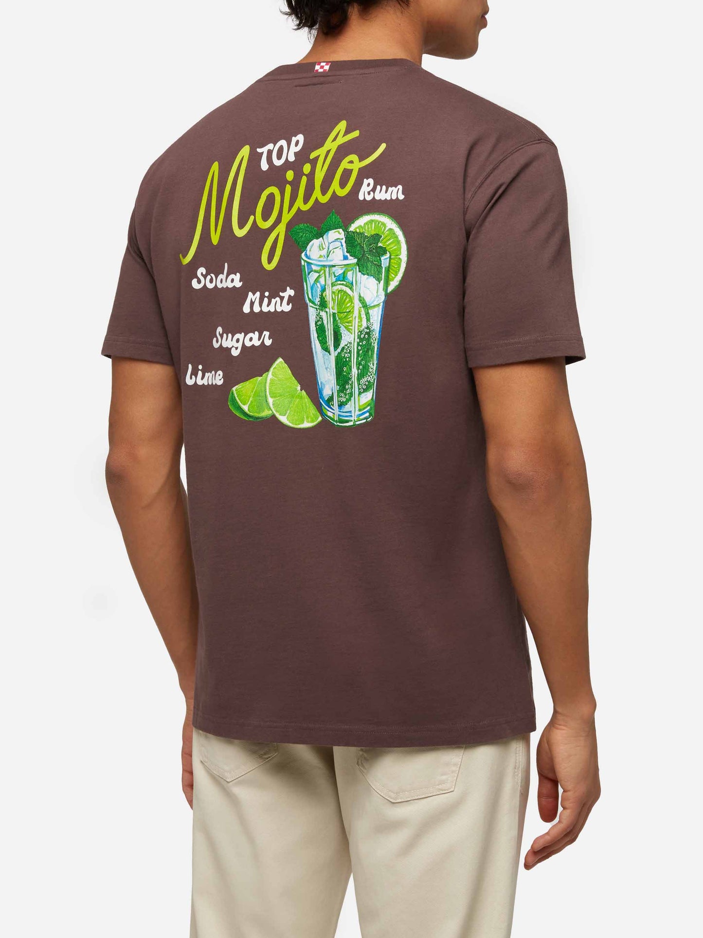 Winter-Baumwoll-T-Shirt Arnott mit Mojito-Print
