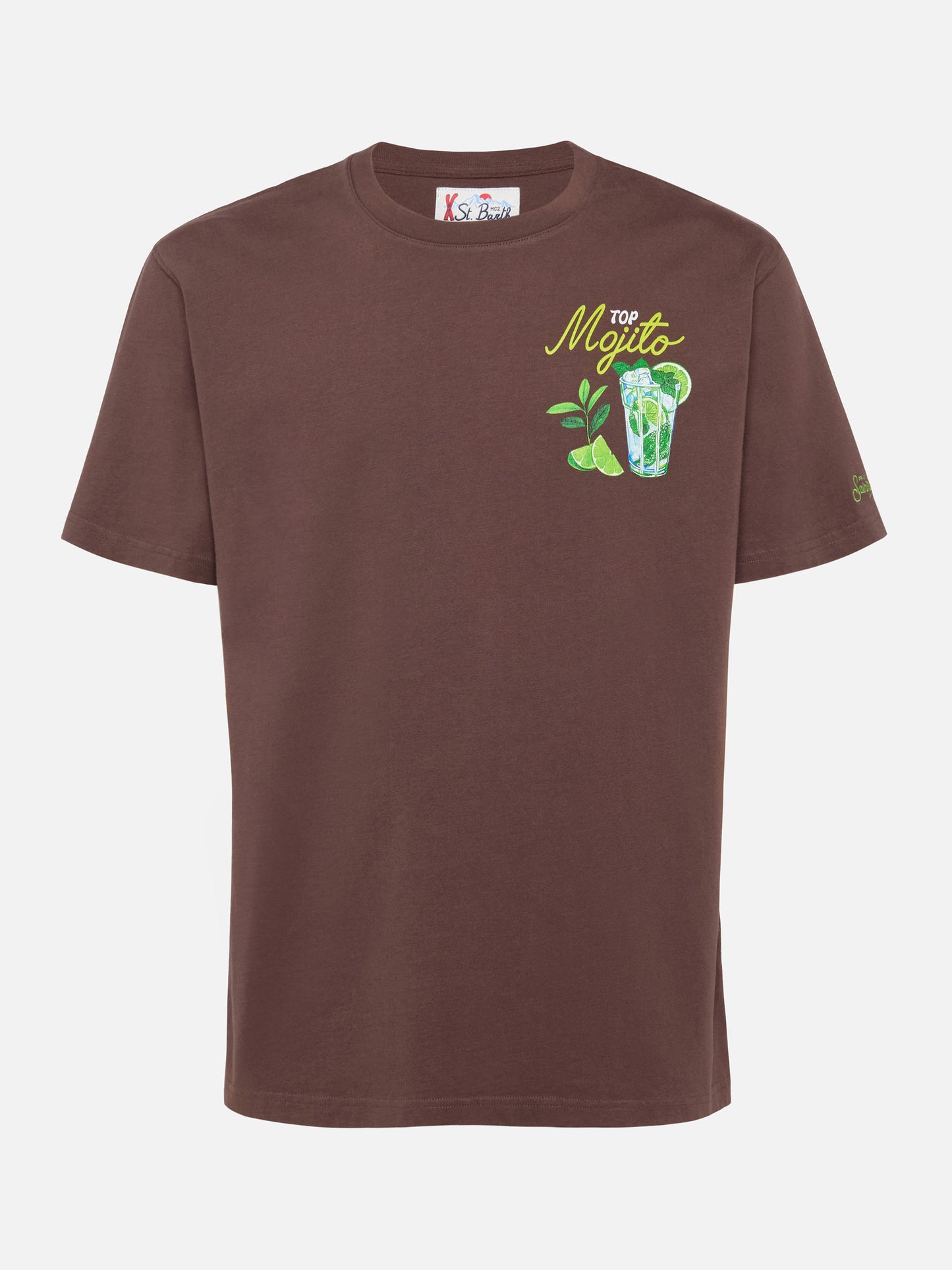 Winter-Baumwoll-T-Shirt Arnott mit Mojito-Print