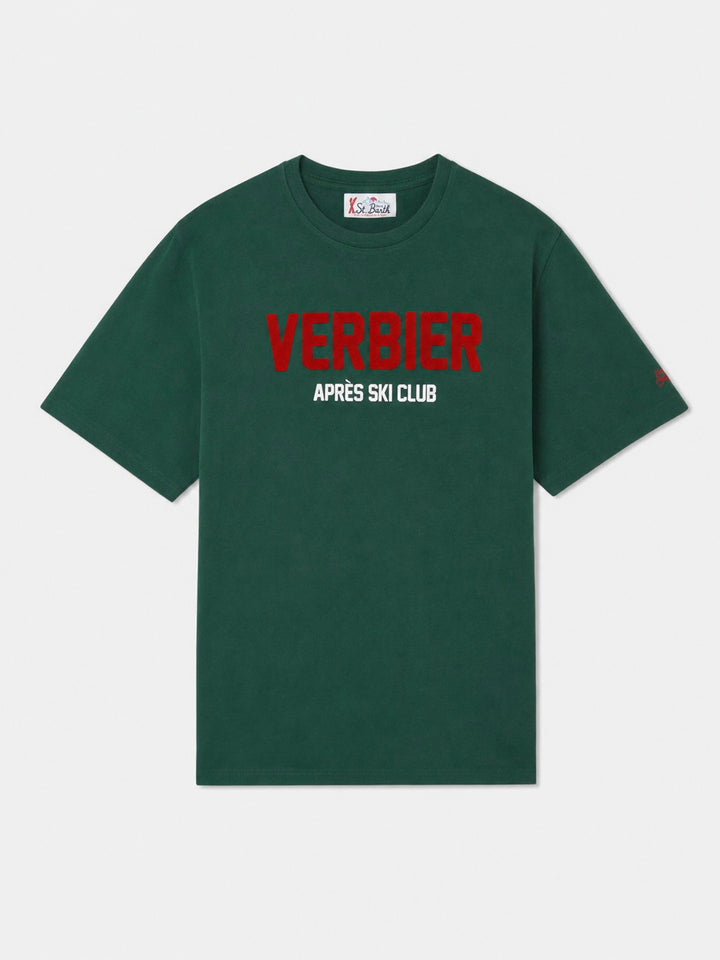T-shirt en coton d'hiver Arnott avec imprimé Verbier Après Ski 