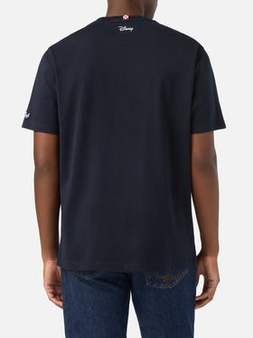 T-shirt Arnott blu navy in cotone organico con ricamo King Of Dubai | Special edition
