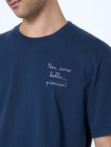 Man heavy cotton t-shirt Arnott with Non sono bello … piaccio! embroidery | VACANZE DI NATALE SPECIAL EDITION