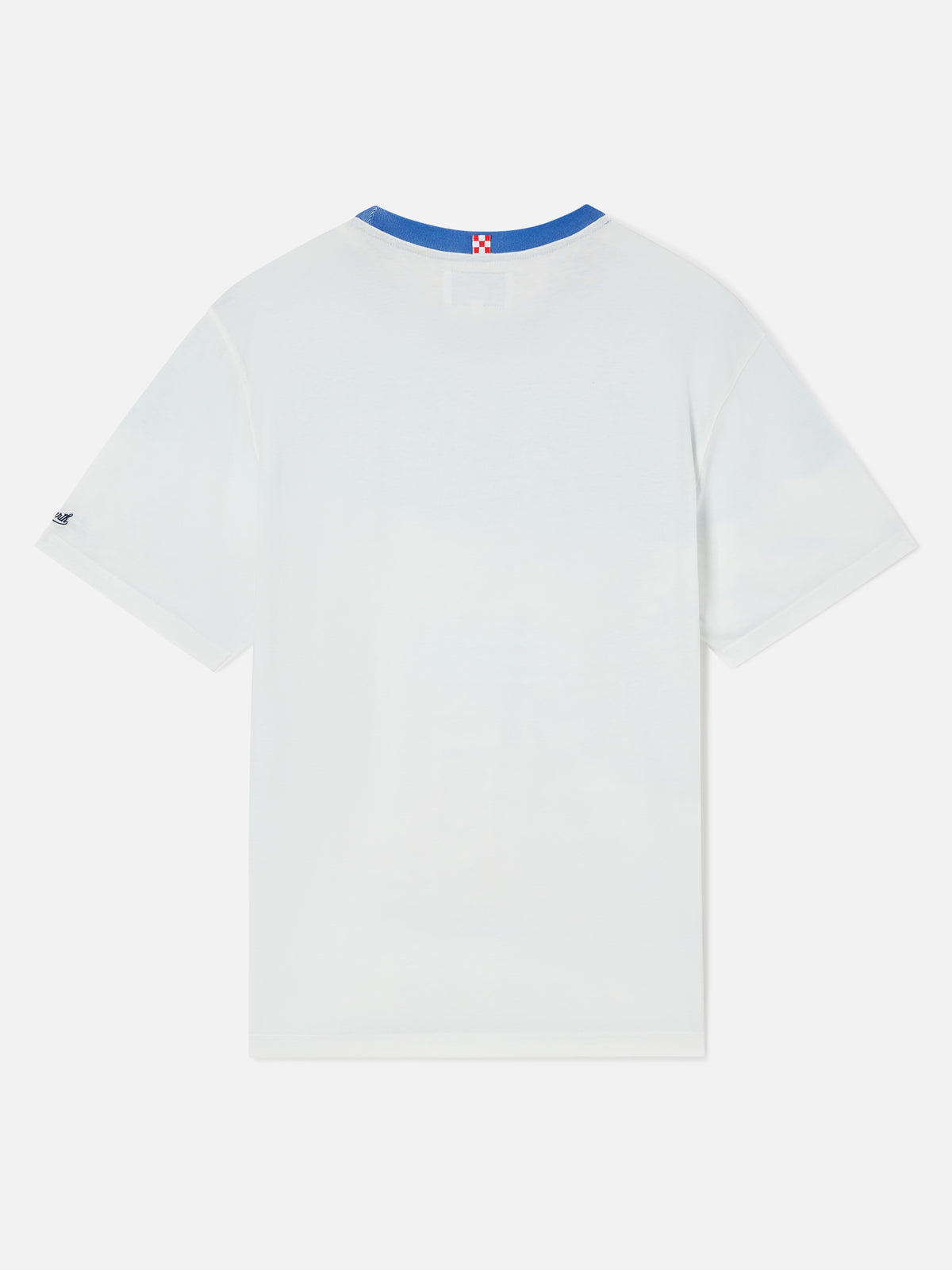 Weißes Arnott T-Shirt aus warmer Baumwolle mit Allover-Print | Special edition 