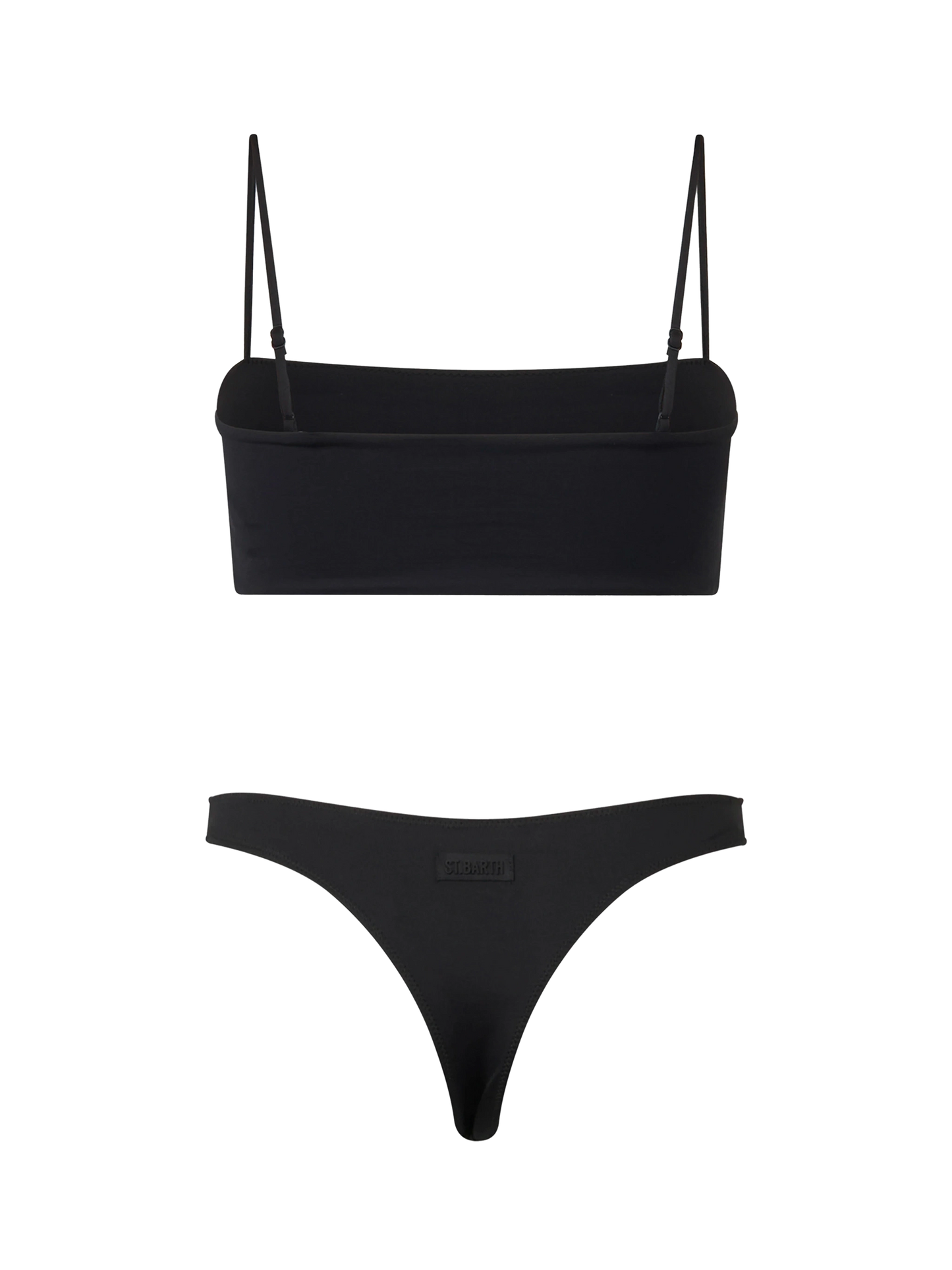 Woman zebra bandeau bikini Athena Naomi with rhinestones