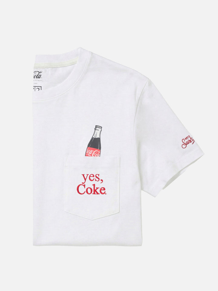 T-shirt Austin blanc avec imprimé Yes, Coke | Édition spéciale 