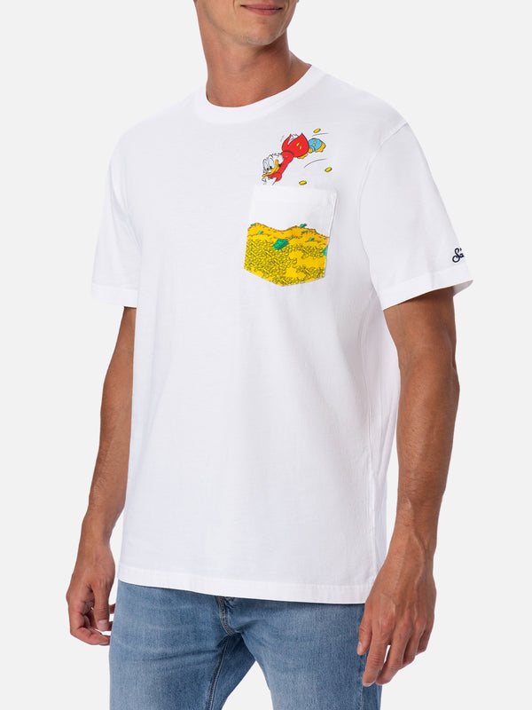 Man cotton t-shirt Austin with Uncle Scrooge print | ©DISNEY SPECIAL EDITION