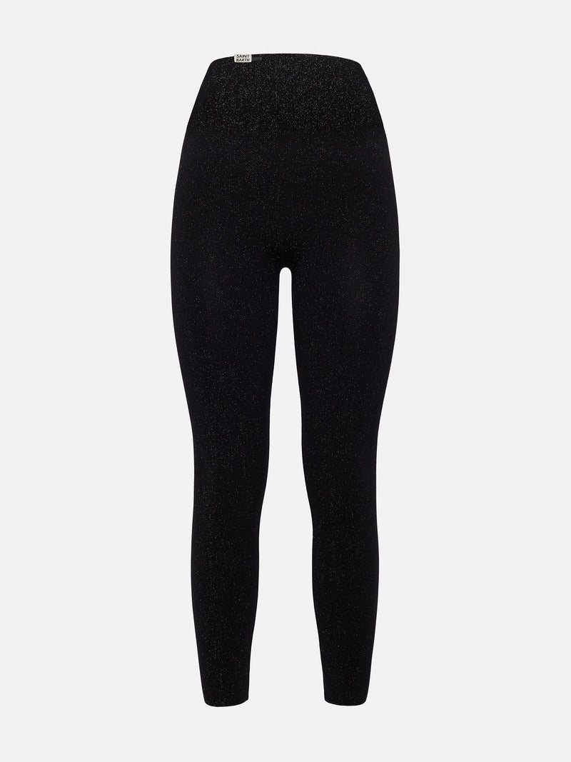 Black lurex legging Avice