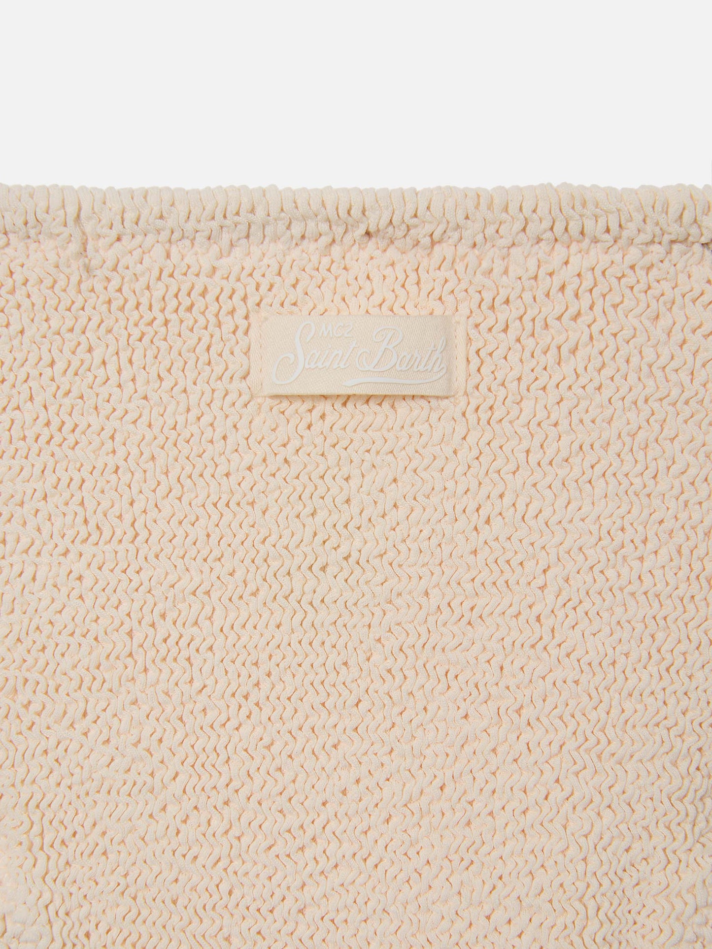 Baker crinkle bikini in ivory