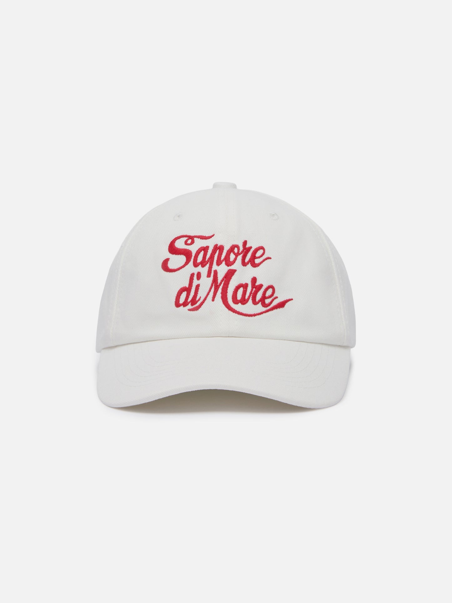 Cappellino da baseball in cotone bianco con ricamo | EDIZIONE SPECIALE SAPORE DI MARE