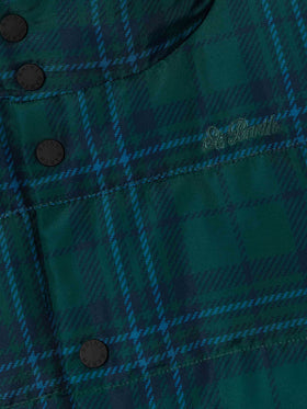 Green Baxter jacket with back Snoopy print | Special edition
