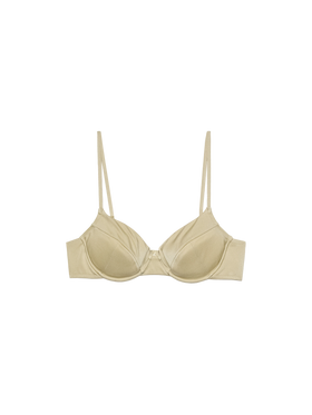 Bea bralette oro shimmer con ferretto