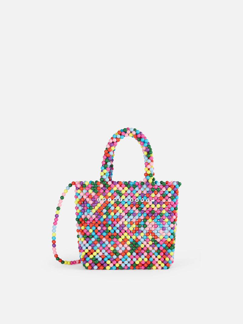 Multicolor Beaded Small Bag