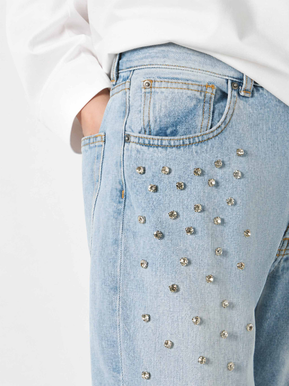 Belleville jeans with rhinestones