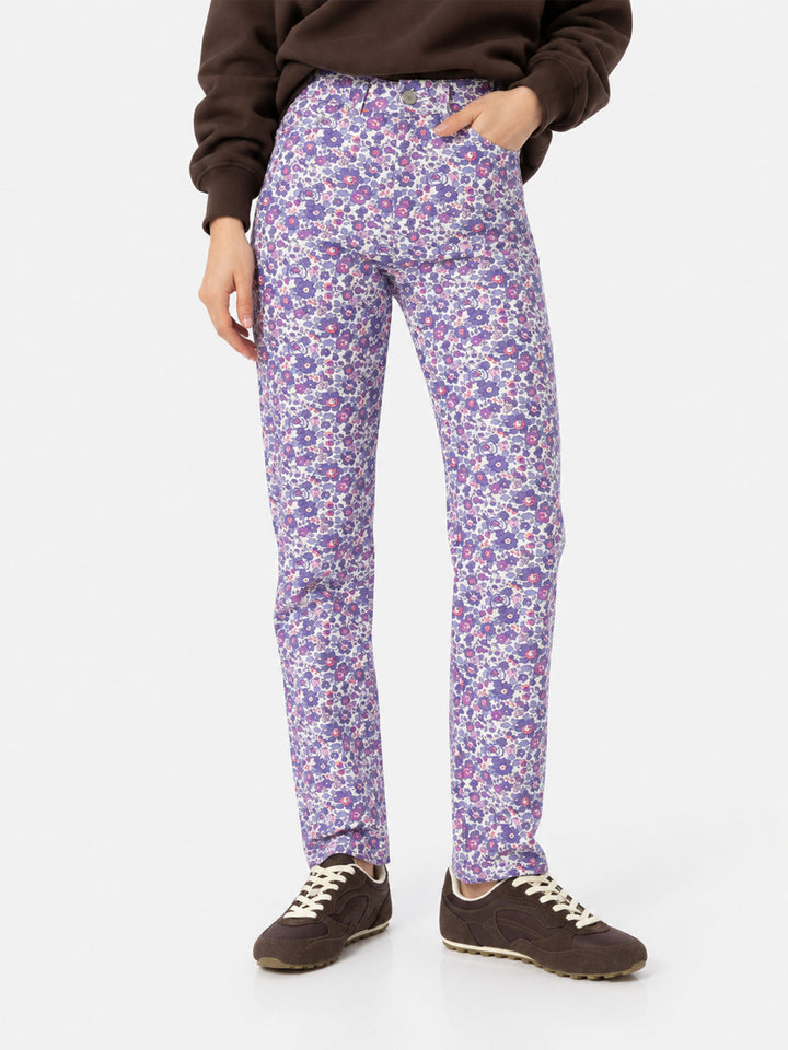 Jeans de denim con estampado floral Belleville Betsy | Special Edition 
