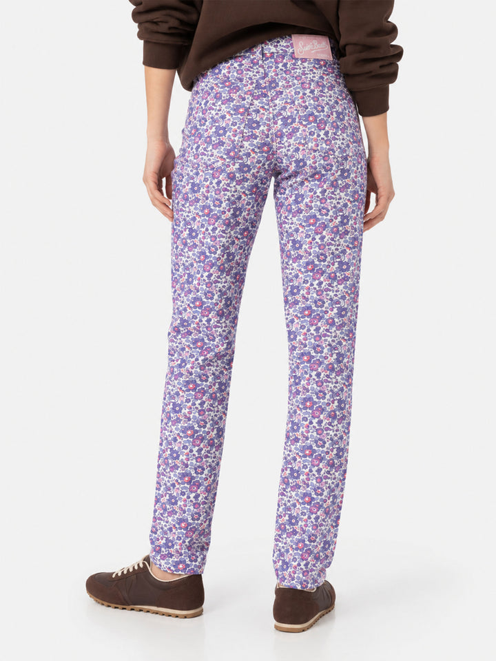 Jeans de denim con estampado floral Belleville Betsy | Special Edition 