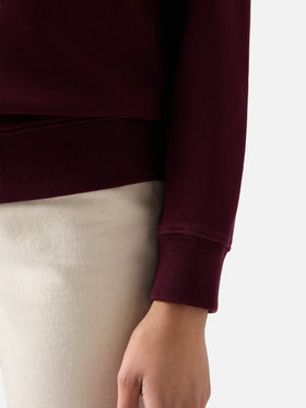 Polo de algodón Bordeaux Berenice con estampado flock Saint Barth 