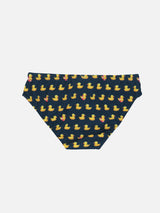 Slip da bagno da bambino Billy con stampa Ducky