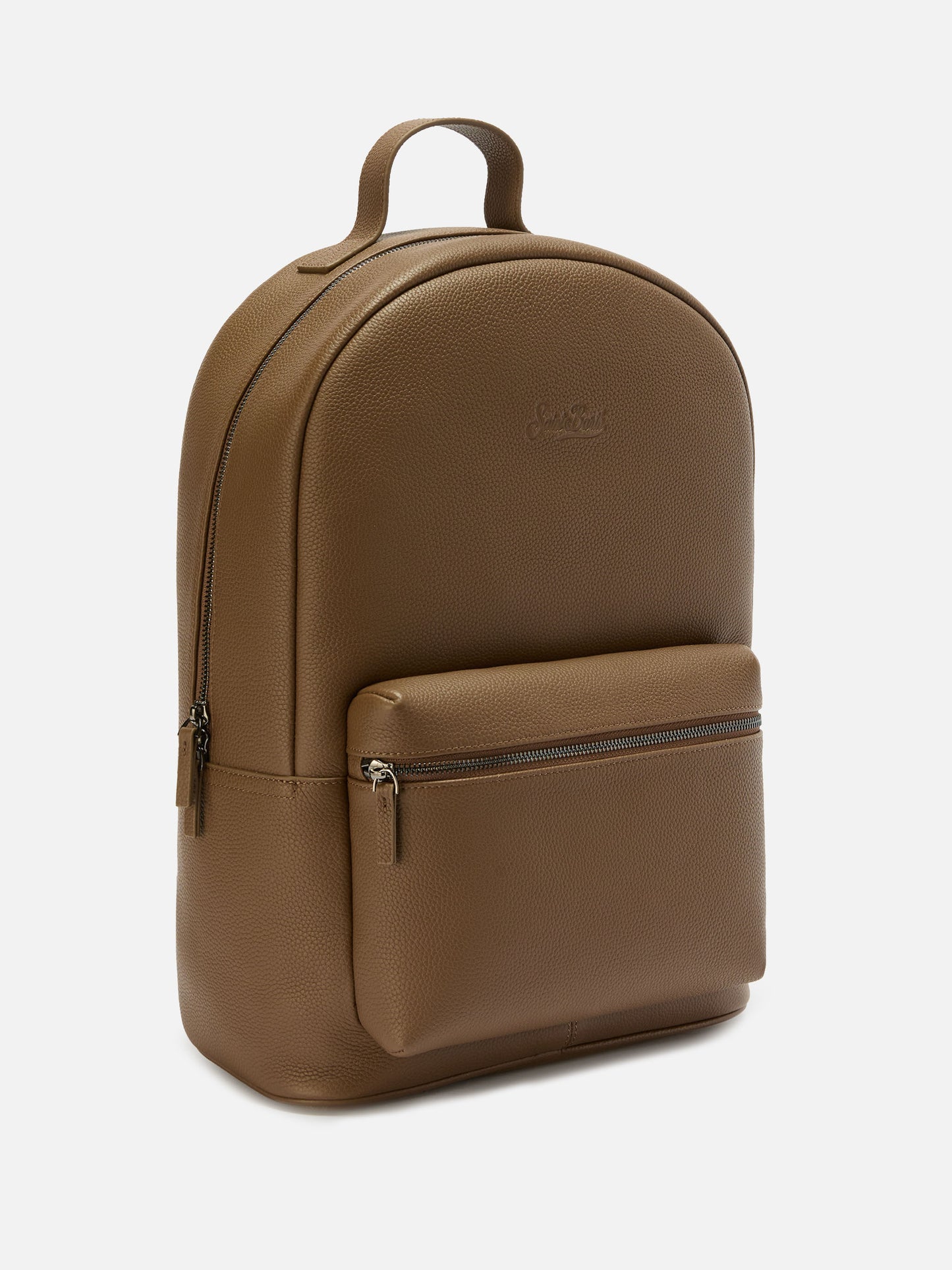 Backpack in brown leather