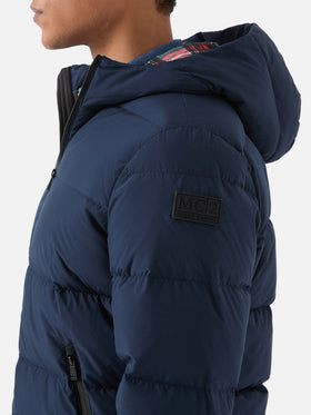 Hooded down padded jacket Snoopy print | Peanuts Special Edition