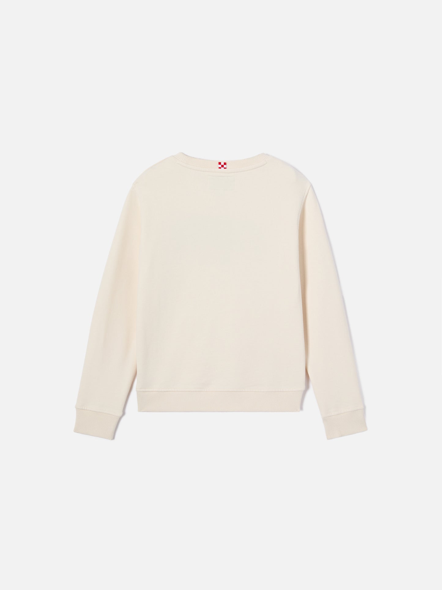 Cream Bobby sweatshirt with Sport Club embroidery