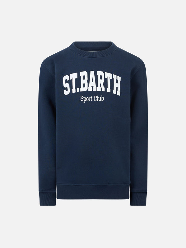 Boy sweatshirt Bobby with St. Barth sport club print