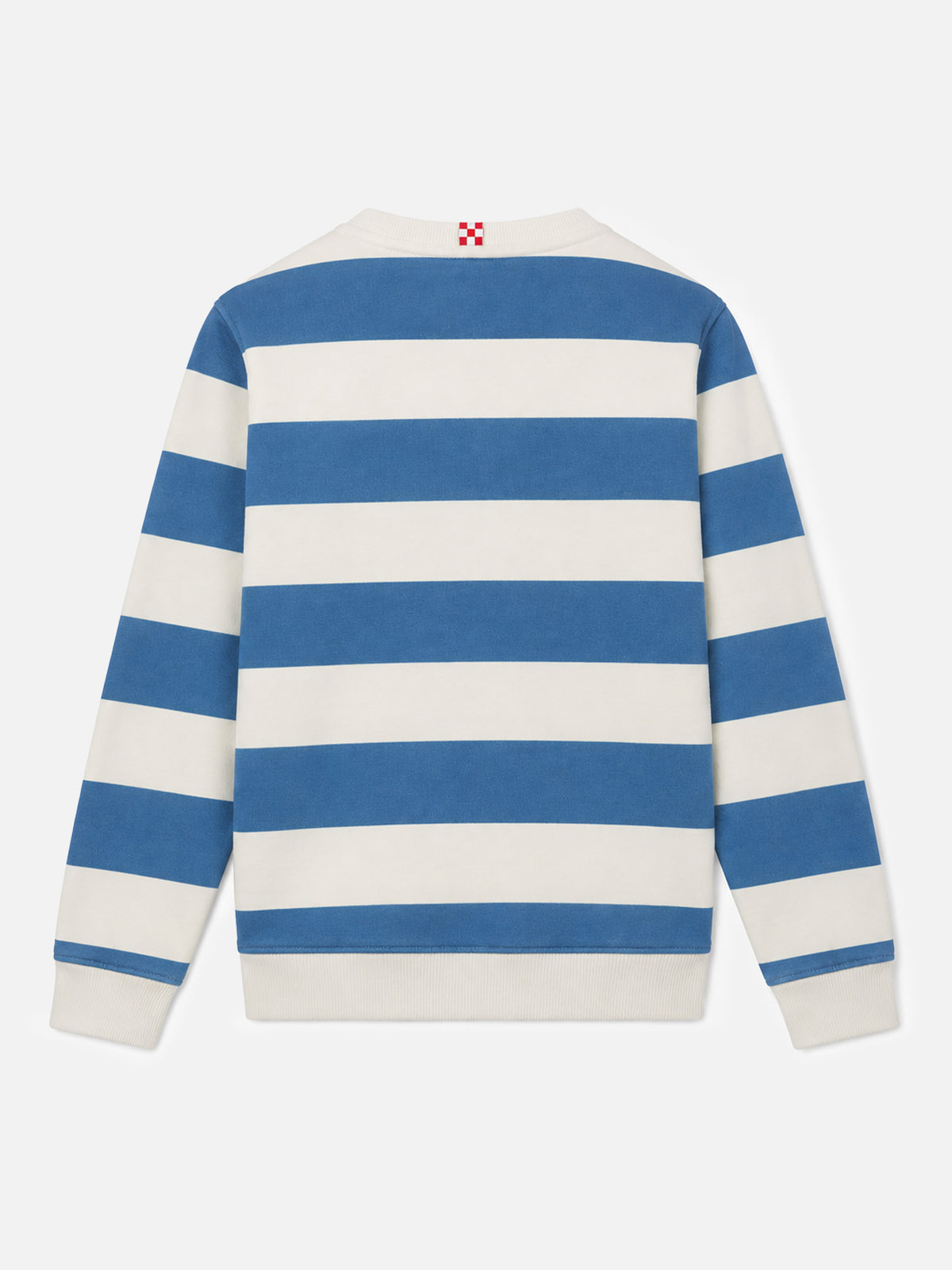 Sweat-shirt rayé pour enfant Bobby avec broderie St. Barth 