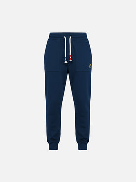 Pantaloni tuta Bolt Jr blu melange