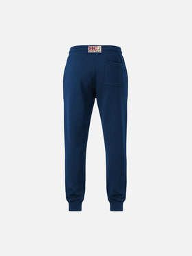 Pantaloni tuta Bolt Jr blu melange