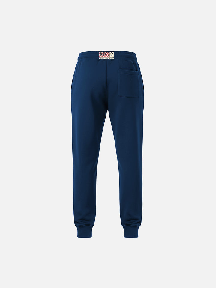 Bolt Jr blue melange sweatpants