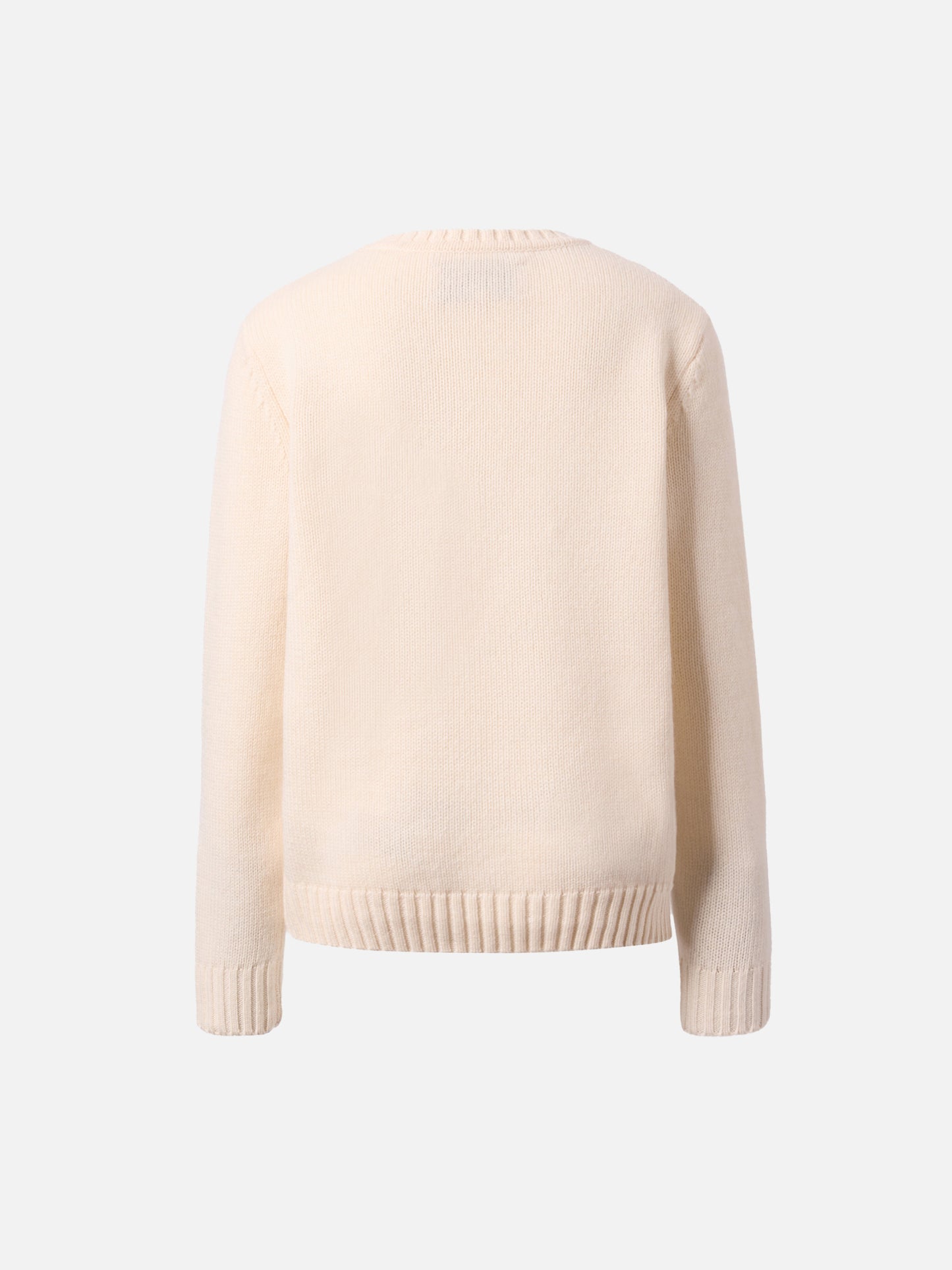 Sweater Bombardino Jr in cashmere blend with St. Moritz patch | ST. MORITZ TOP OF THE WORLD SPECIAL EDITION