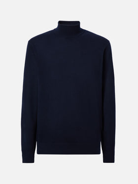 Dolcevita Bond in merinocash blu notte