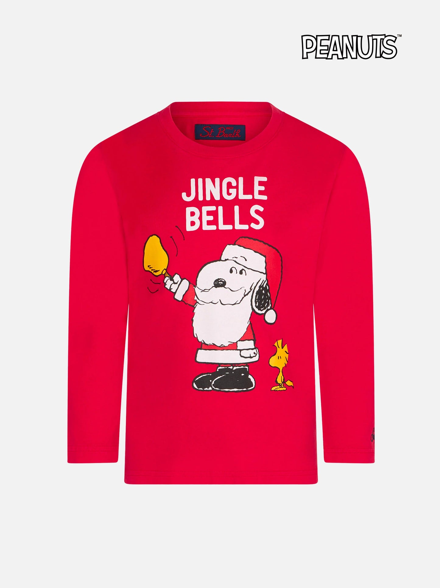 T-shirt da bambino stampa Snoopy Jingle Bells |Peanuts© Special Edition