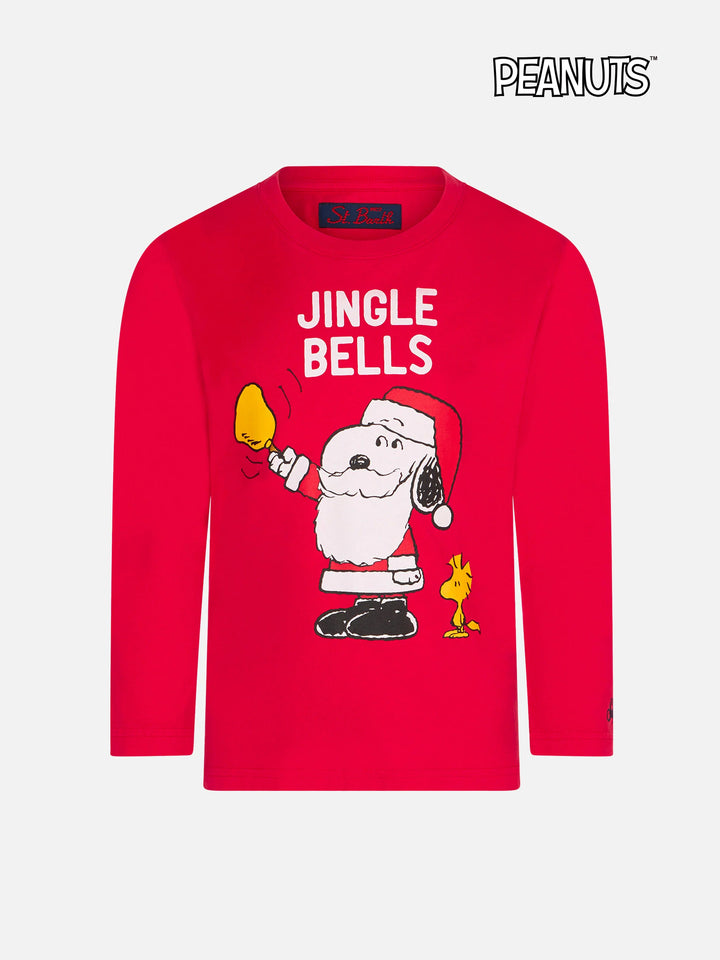 Jungen-T-Shirt mit Snoopy-Aufdruck Jingle Bells |Peanuts© Special Edition