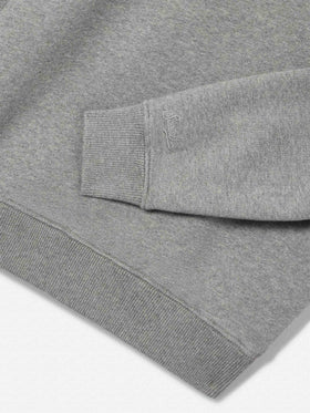 Felpa Briony grigia in misto cotone con stampa flock Birichina