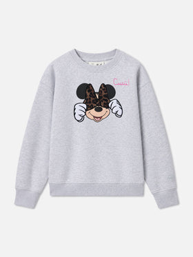 Felpa girocollo Briony con stampa Minnie | DISNEY SPECIAL EDITION