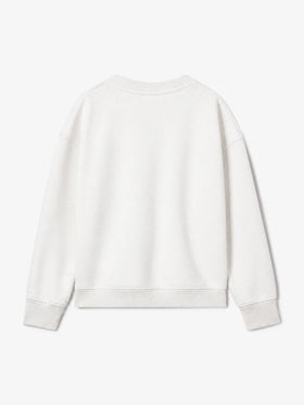 Sweat-shirt ras du cou pour fille Briony avec imprimé lapin et broderie 